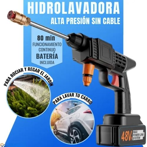 Hydrospray™ ¡Hidrolavadora portátil 2 en 1!