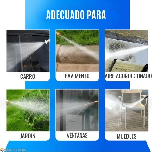 Hydrospray™ ¡Hidrolavadora portátil 2 en 1!
