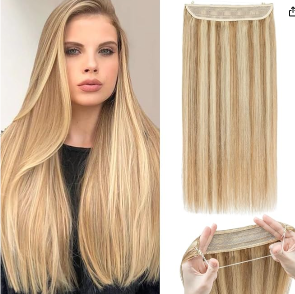 Extensiones  Premium Invisibles  – ¡Transforma tu cabello en minutos!