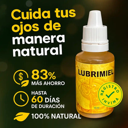 Lubrimiel® – Gotas Naturales para cataratas y carnosidad, con Miel Melipona