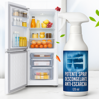 Spray descongelante Anti-escarcha – Elimina el hielo de tu nevera en segundos sin desconectarla