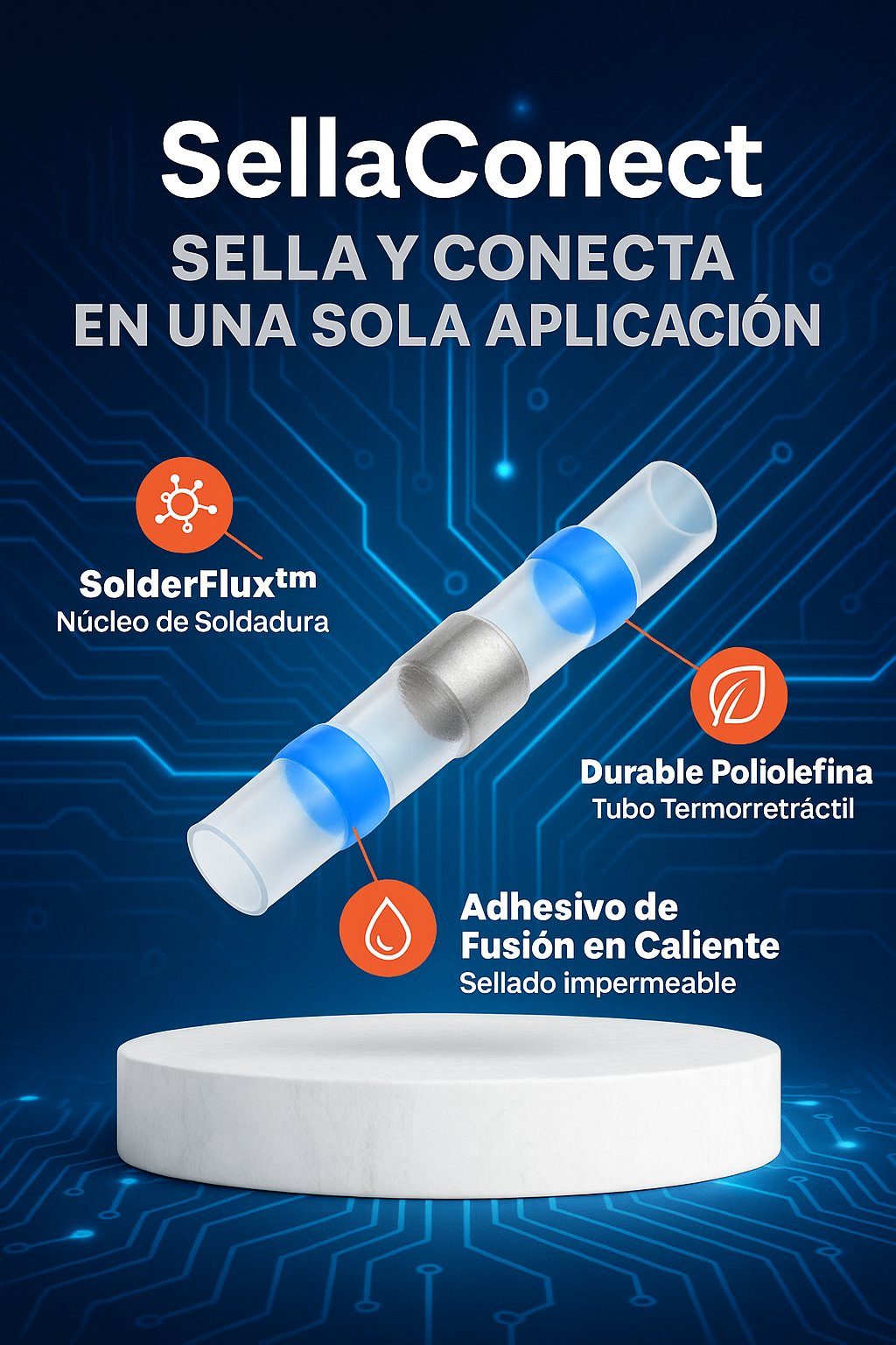 SellaConect "Empalma cables en segundos con sellado profesional"