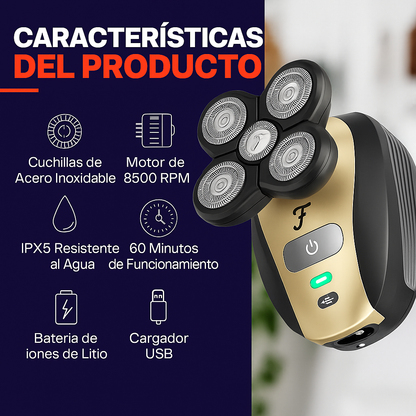 CeroCortes® | Afeitado de cuerpo completo simplificado: cabeza, rostro, cuerpo y cintura baja