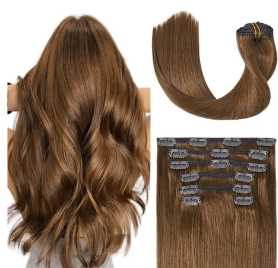 Extensiones  Premium Invisibles  – ¡Transforma tu cabello en minutos!