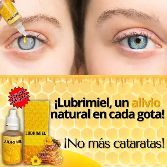 Lubrimiel® – Gotas Naturales para cataratas y carnosidad, con Miel Melipona