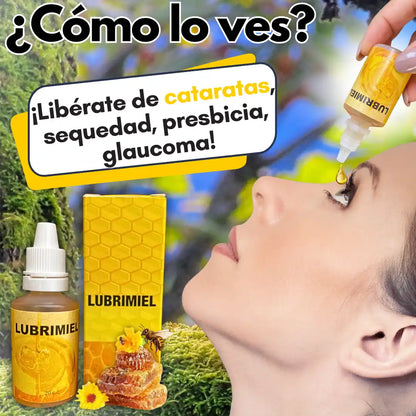 Lubrimiel® – Gotas Naturales para cataratas y carnosidad, con Miel Melipona