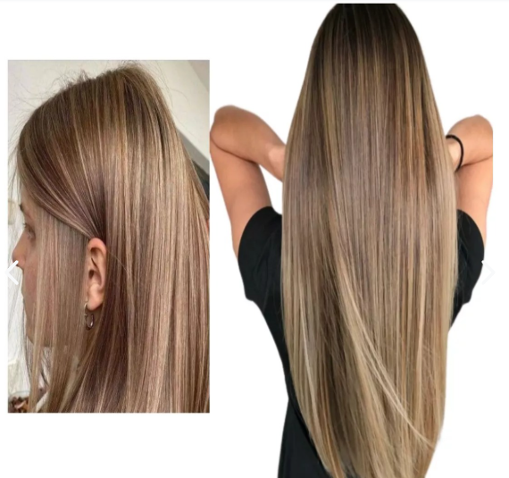 Extensiones  Premium Invisibles  – ¡Transforma tu cabello en minutos!